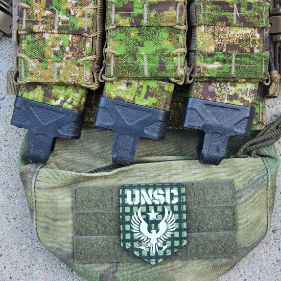 Halo UNSC Spartan II Einheits-Emblem Aufnäher