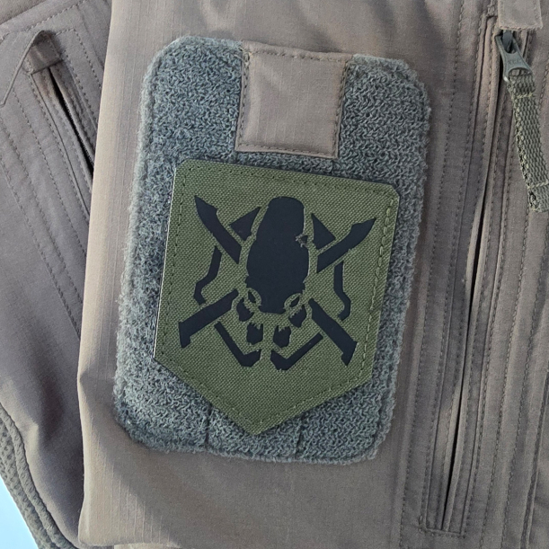 Halo - ODST - UNSC  | Halo Unit Logo| Lasercut Custom Patch