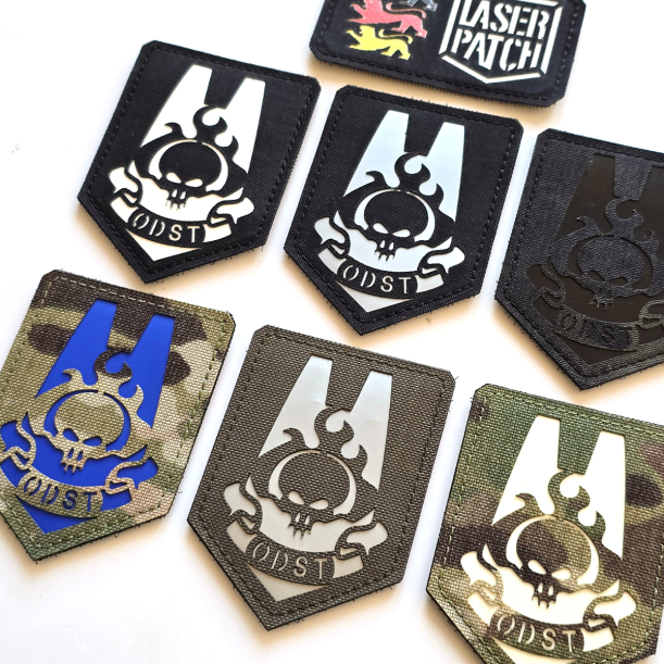 Halo - ODST - UNSC  | Halo Unit Logo| Lasercut Custom Patch