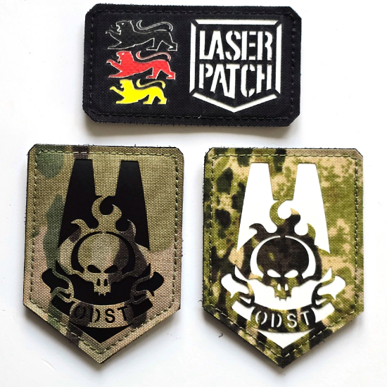 Halo - ODST - UNSC  | Halo Unit Logo| Lasercut Custom Patch