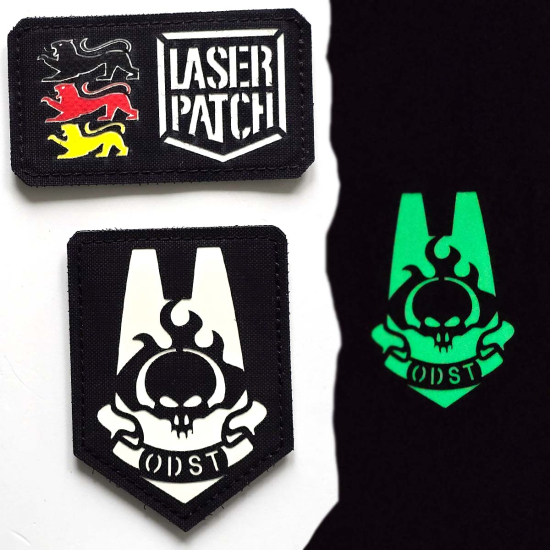 Halo - ODST - UNSC  | Halo Unit Logo| Lasercut Custom Patch