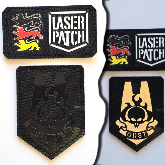 Halo - ODST - UNSC  | Halo Unit Logo| Lasercut Custom Patch