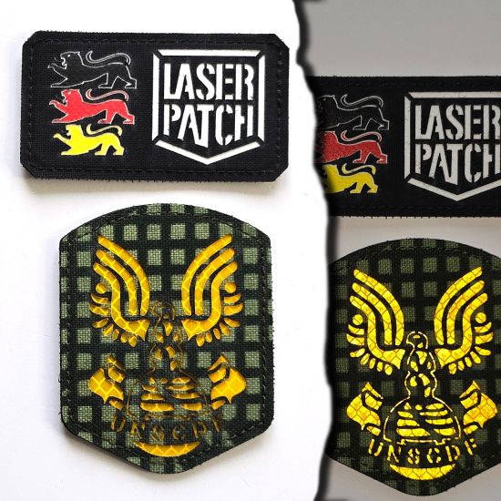 Halo - ODST - UNSC  | Halo Unit Logo| Lasercut Custom Patch