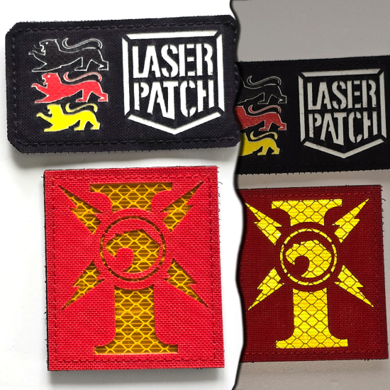 Adeptus Custodes - Lasercut Patch mit Klett