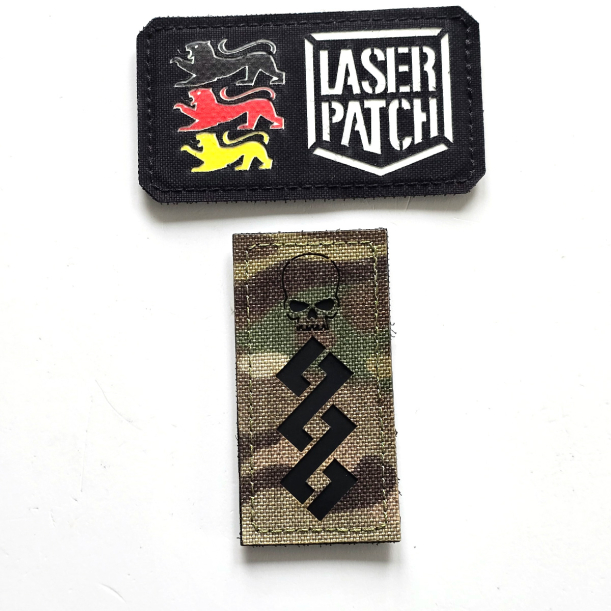 Apothecarium - Lasercut Patch mit Klett