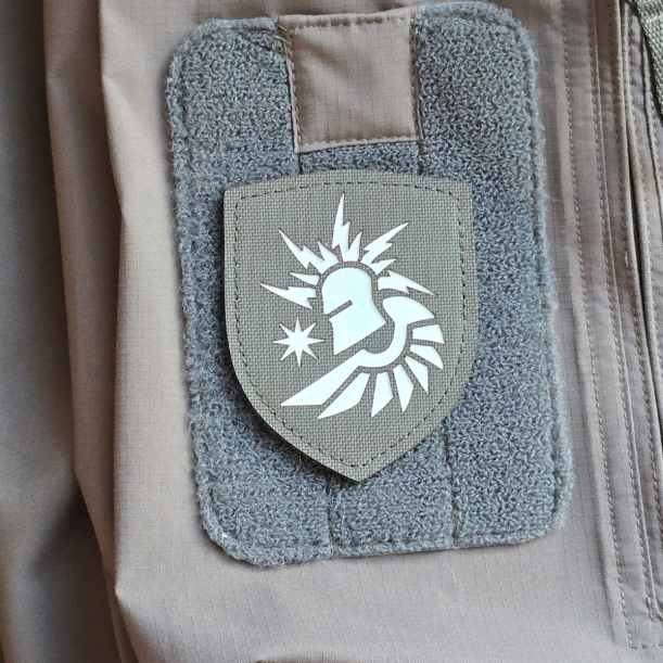 Sons Of The Phoenix- Lasercut Patch mit Klett