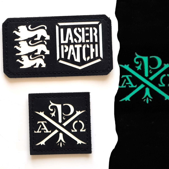 Chi Rho Christogramm Patch Stil 1