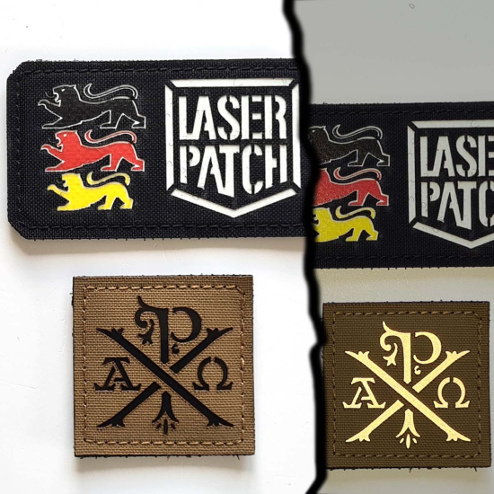 Chi Rho Christogramm Patch Stil 1