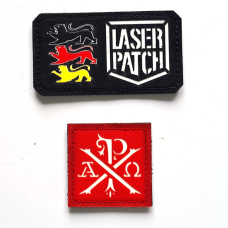 Chi Rho Christogramm Patch Stil 1