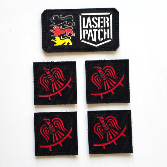Nordic Viking - Raven of Odin Lasercut Patch