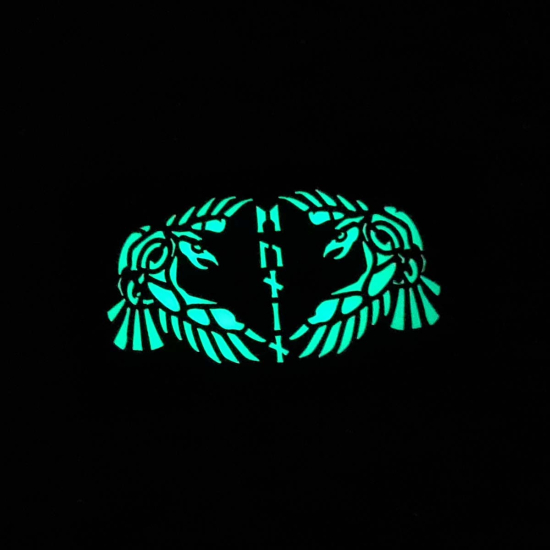 Nordic Viking - Raven of Odin Lasercut Patch