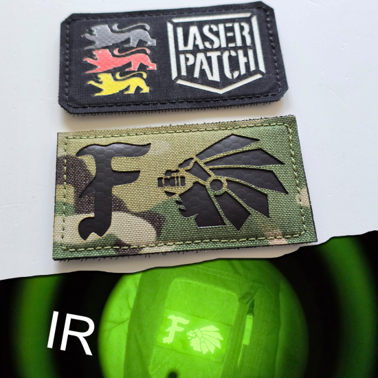 Forward Observations Group – Lasercut Cordura Custom Patch mit Klett