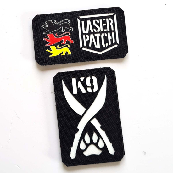 K9 Police Laser Patch