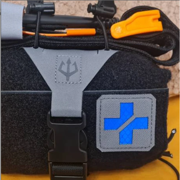 TQ - Medic - Tourniquet - Lasercut Patch mit Klett