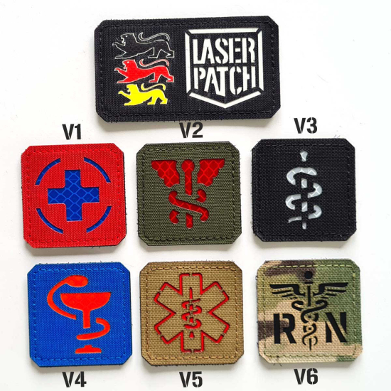 Star of Life Patch - EMS Medical Symbol Identifier