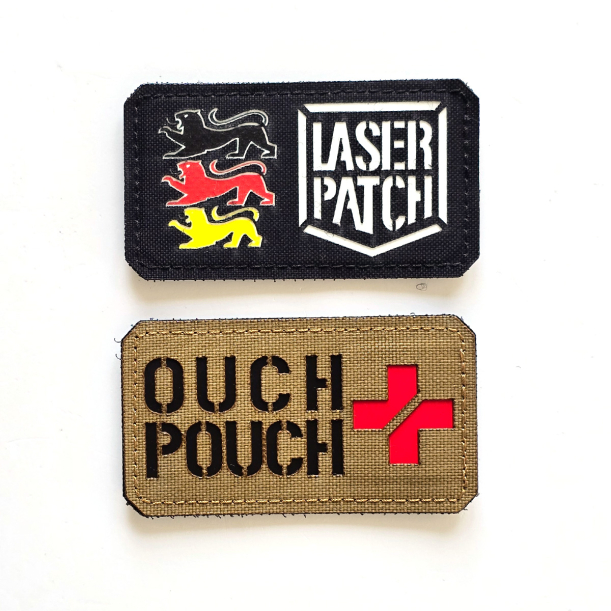 Outch Pouch – Lasercut Patch