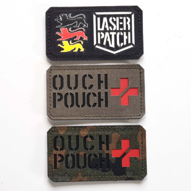 Outch Pouch – Lasercut Patch