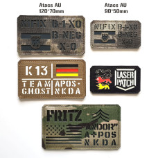 Chestrigs - Plattenträger - für die Tactical Vest Benutzerdefinierter - Lasercut Patch mit Klett