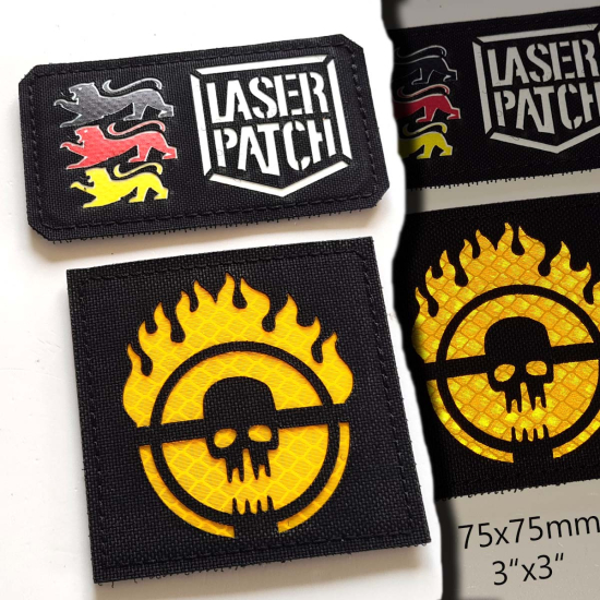 Mad Max Fury Road Taktischer Moral Patch - Post-Apokalyptisches Ödland Design