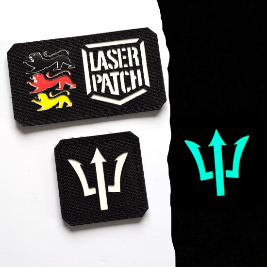 Dreizack Speer Schild Taktischer Moral Patch - Spezialoperationen Kollektion