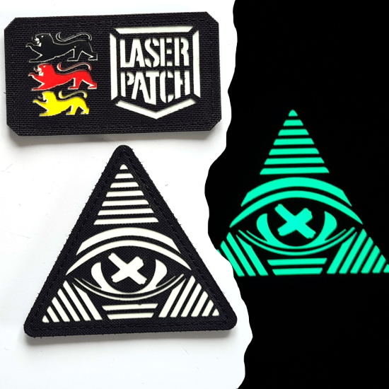 Auge der Vorsehung Illuminati Moral Patch - Allsehendes Auge