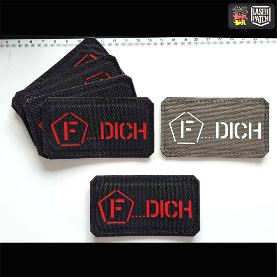 Germany Airsoft Fick Morale Patch - Explicit Tactical Humor