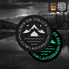 Deutsche Flagge Lauterbach Moral Patch - Nationales Design