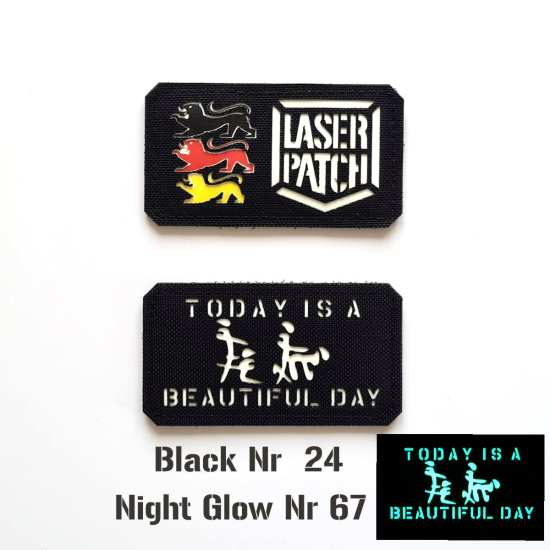 Heute ist ein schöner Tag Taktischer Moral Patch - Positive Einstellung Kollektion