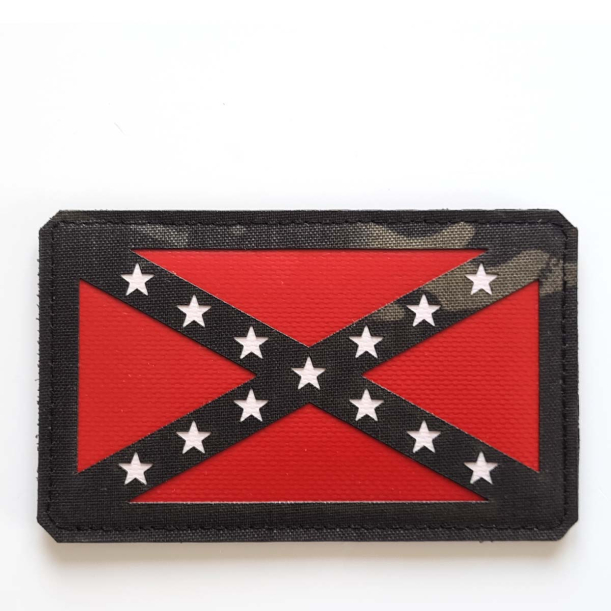 Konföderierte Kampfflagge Patch - Südstaatenkreuz