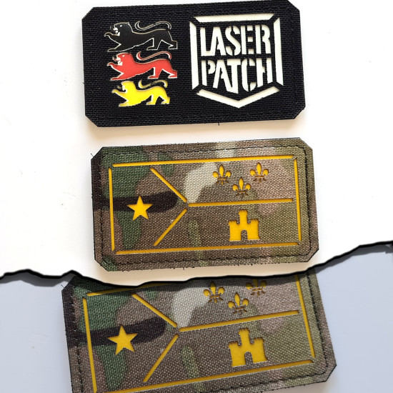 Acadiana Flagge Patch - Louisiana Cajun Stolz