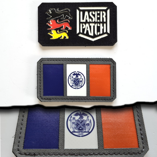 New York Bundesstaat Flagge Patch - Empire State