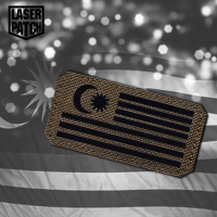 Malaysia Flag Patch - Southeast Asian