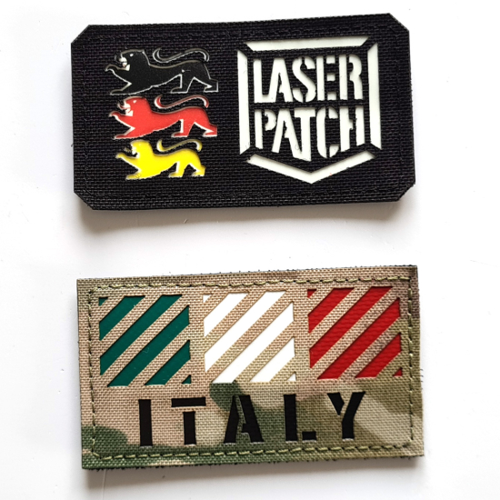 Italien Multicam Flaggen-Patch - Italienische Einsätze