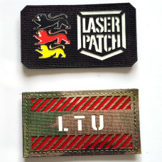 Lettland Flagge Patch - Baltische Nation