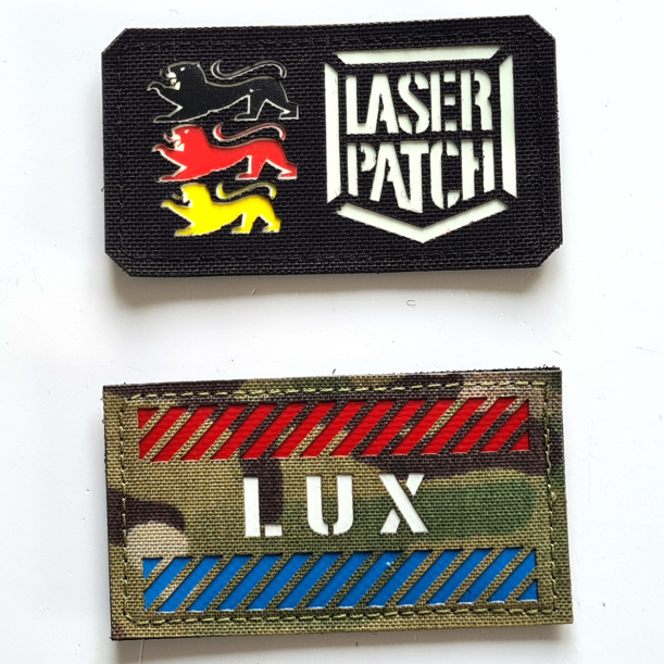 Luxemburg Flagge Patch - Europäische Nation