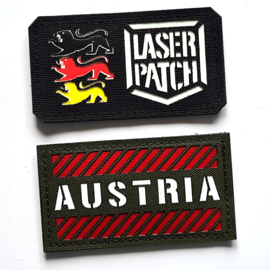 Austria Tactical Flag Patch - Alpine Nation