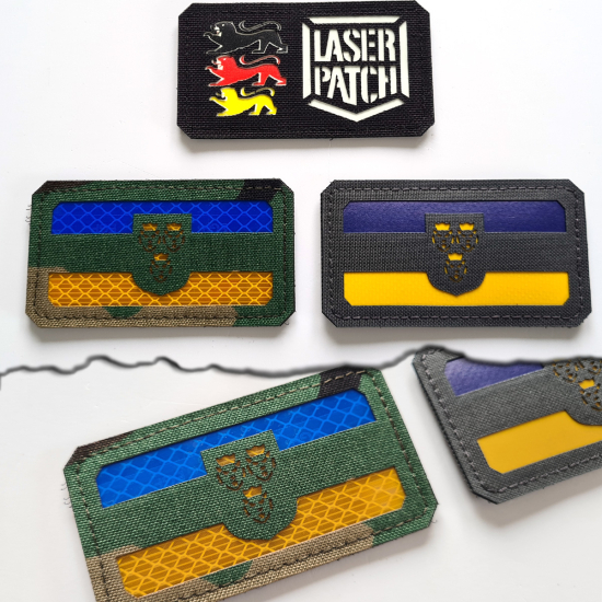 Dalmatien Flaggen-Patch - Kroatische Region