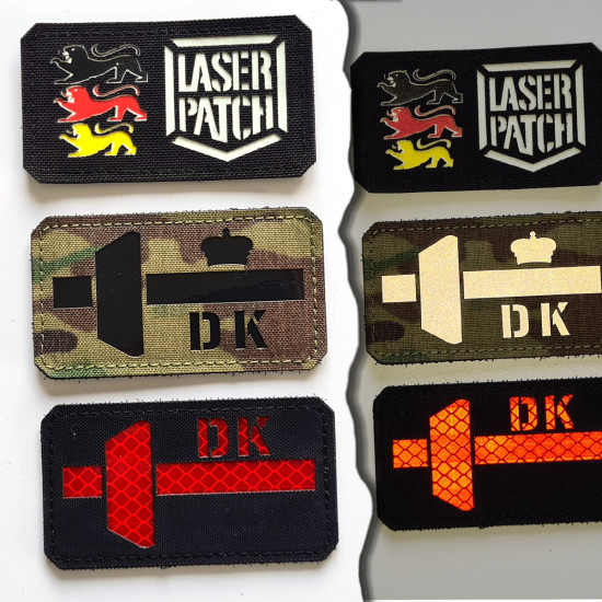 Dänemark Flagge Patch - Nordisches Kreuz