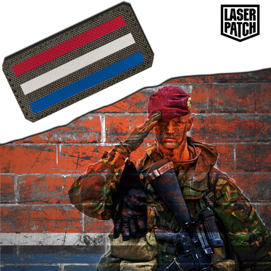 Dutch Royal Army Flag Patch - Netherlands Military