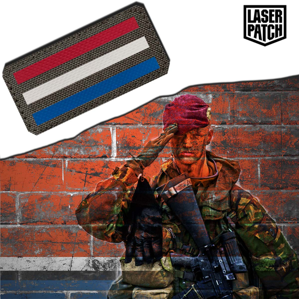 Niederländische Königliche Armee Flagge Patch - Niederlande Militär