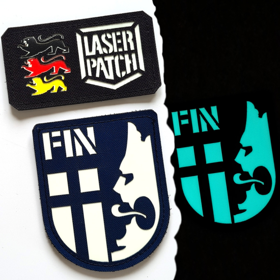 Finnland Wappen Patch - Nordische Heraldik