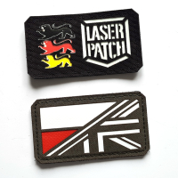 Polen-UK Flagge Patch - Europäische Allianz