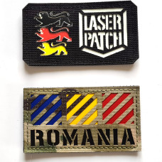 Rumänien Flaggen-Patch - Karpaten-Nation