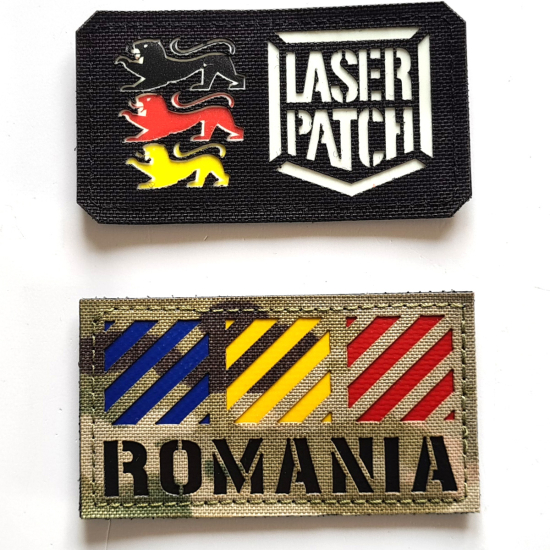 Rumänien Flaggen-Patch - Karpaten-Nation