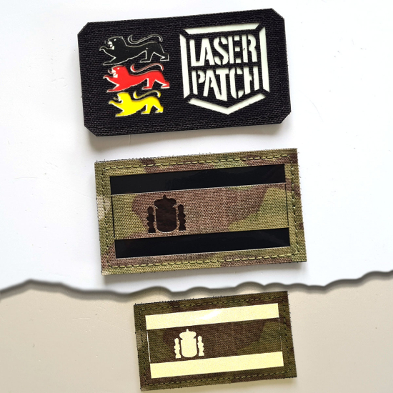 Spanien Einfacher Flaggen-Patch - Rot und Gelb