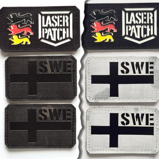 Schweden Flaggen-Patch - Nordisches Kreuz