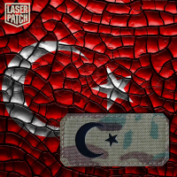Turkey Flag Patch - Crescent Moon and Star
