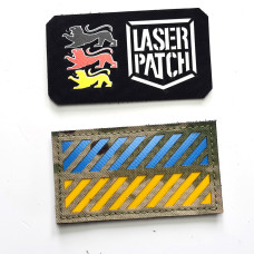 Ukraine Taktischer Flaggen-Patch - Osteuropäisch