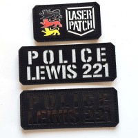 Chestrigs - Plattenträger - Rückenpatch passend für die Tactical Vest Benutzerdefinierter - Lasercut Patch mit Klett