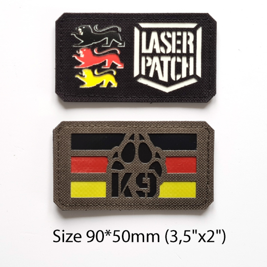 K9 Deutschland Laser Patch
